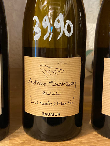 Les Salles Martin Blanc - 75cL - 2020 - Antoine Sanzay