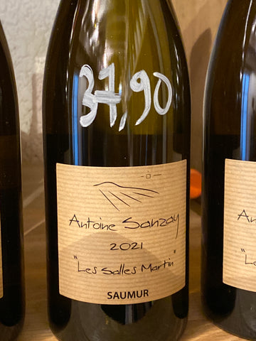 Les Salles Martin Blanc - 75cL - 2021 - Antoine Sanzay