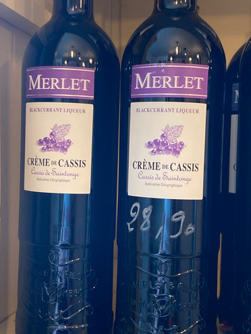 Crème de Cassis de la Saintonge Boisée - 70cl - Distillerie Merlet