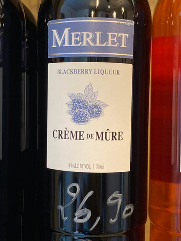 Crème de Mûre  - 70cL - Distillerie Merlet