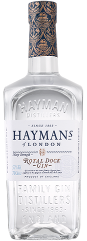 Hayman's Royal Dock London Dry Gin 57%