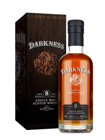 Darkness Whisky 8 ans single malt 47.8%