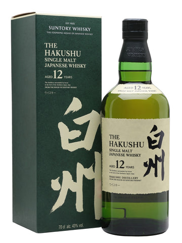 Suntory Hakushu 12 Ans Single Malt