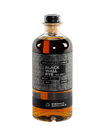 Black Wall Rye – Mix Malts Bio - 50cl - Bordeaux Distilling Company