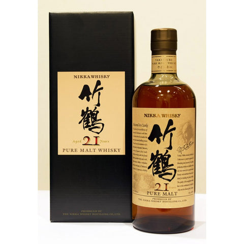Nikka Blended Malt Japanese Whisky Taketsuru 21 ans, 70 cl , 43% vol - . - Nikka Whisky